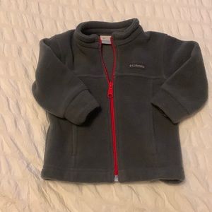 Columbia baby zip-up fleece 6-12 months